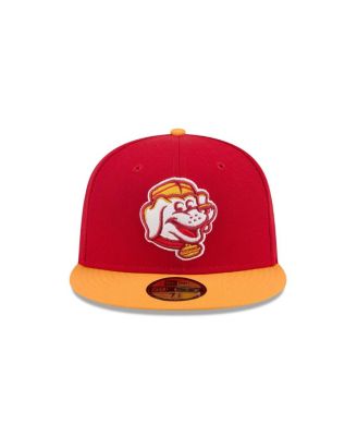 Men's Red Bowling Green Hot Rods Theme Nights 59FIFTY Fitted Hat