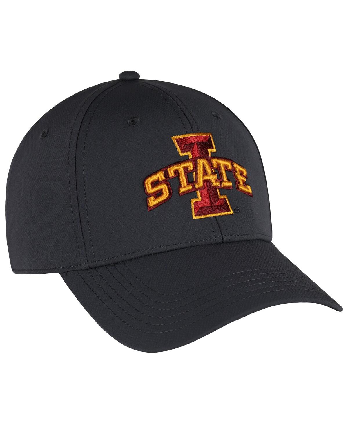 Men's Graphite Iowa State Cyclones Stratus AeroSphere Adjustable Hat - Graphite