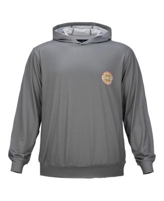 Men's and Women's Gray The Beatles Sgt. Pepper Vintage Seal UPF 50 Pullover Hoodie