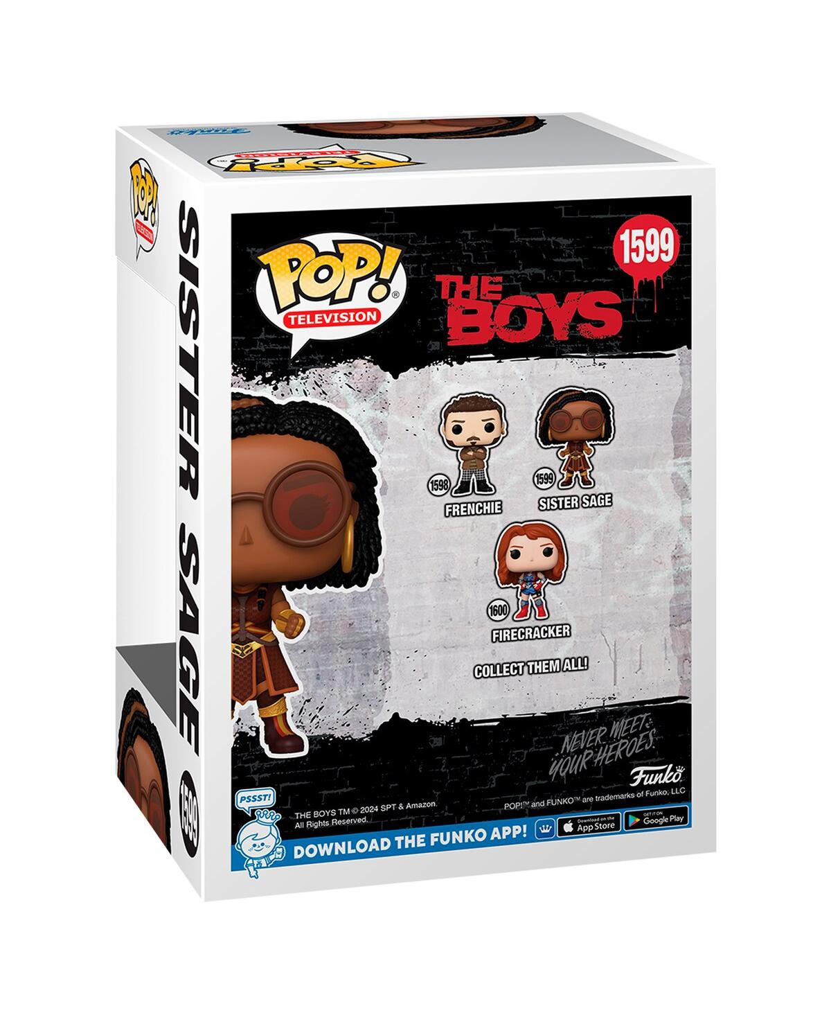 Funko Pop The Boys 1599 Sister Sage Vinyl Figure