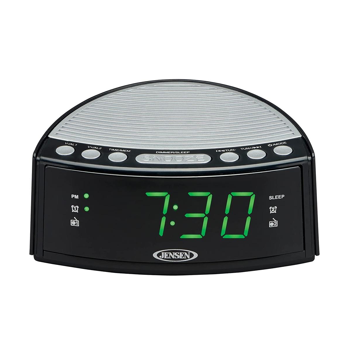 Jensen Jcr-160 Digital Am/Fm Dual Alarm Clock Radio