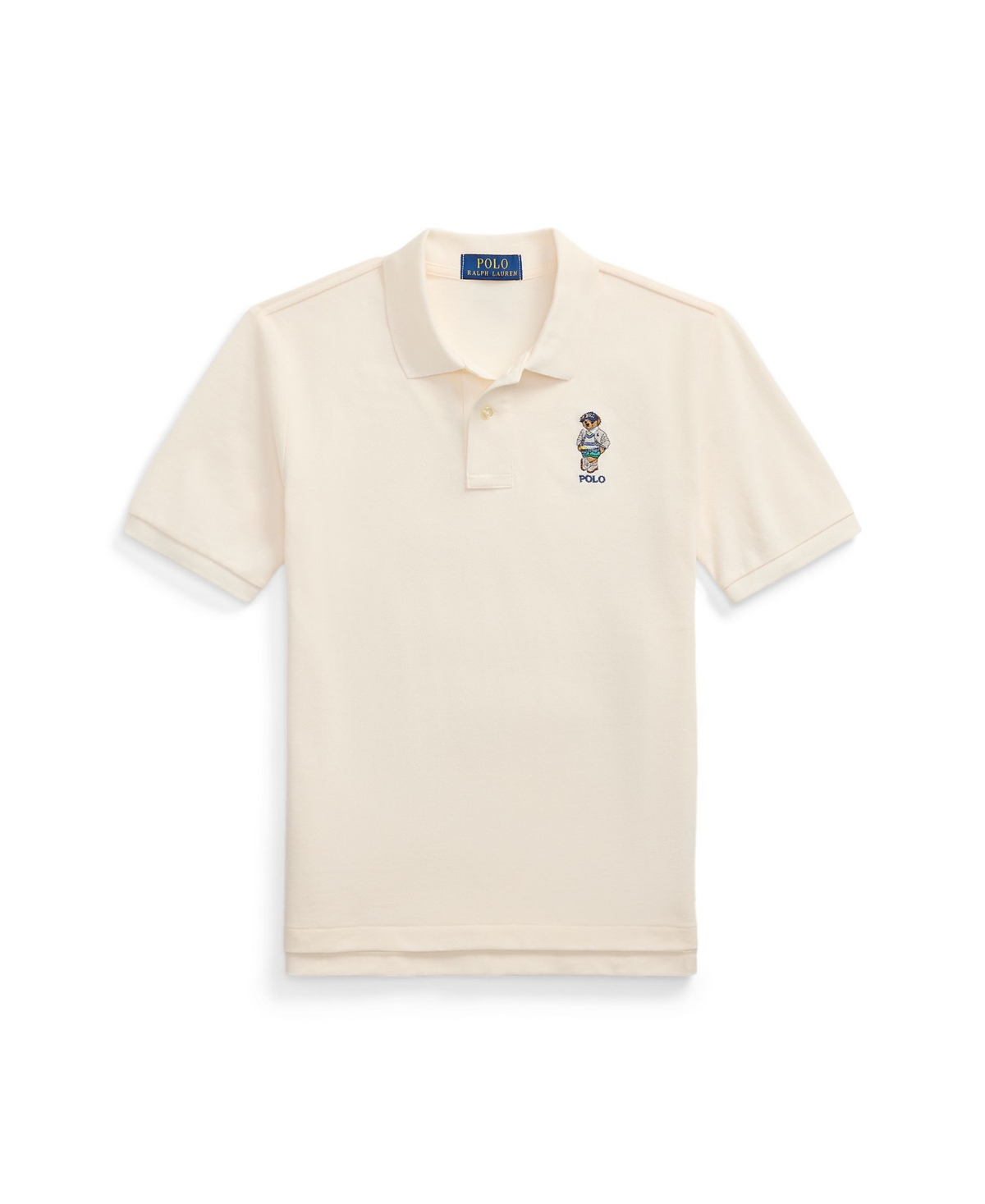 Polo Ralph Lauren Polo Bear Cotton Mesh Polo Shirt