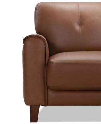 Ashlinn 5-Pc. Leather Chaise Sectional, Exclusively at Macy's