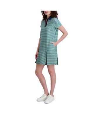 Women's PLEATED HEM DRESS