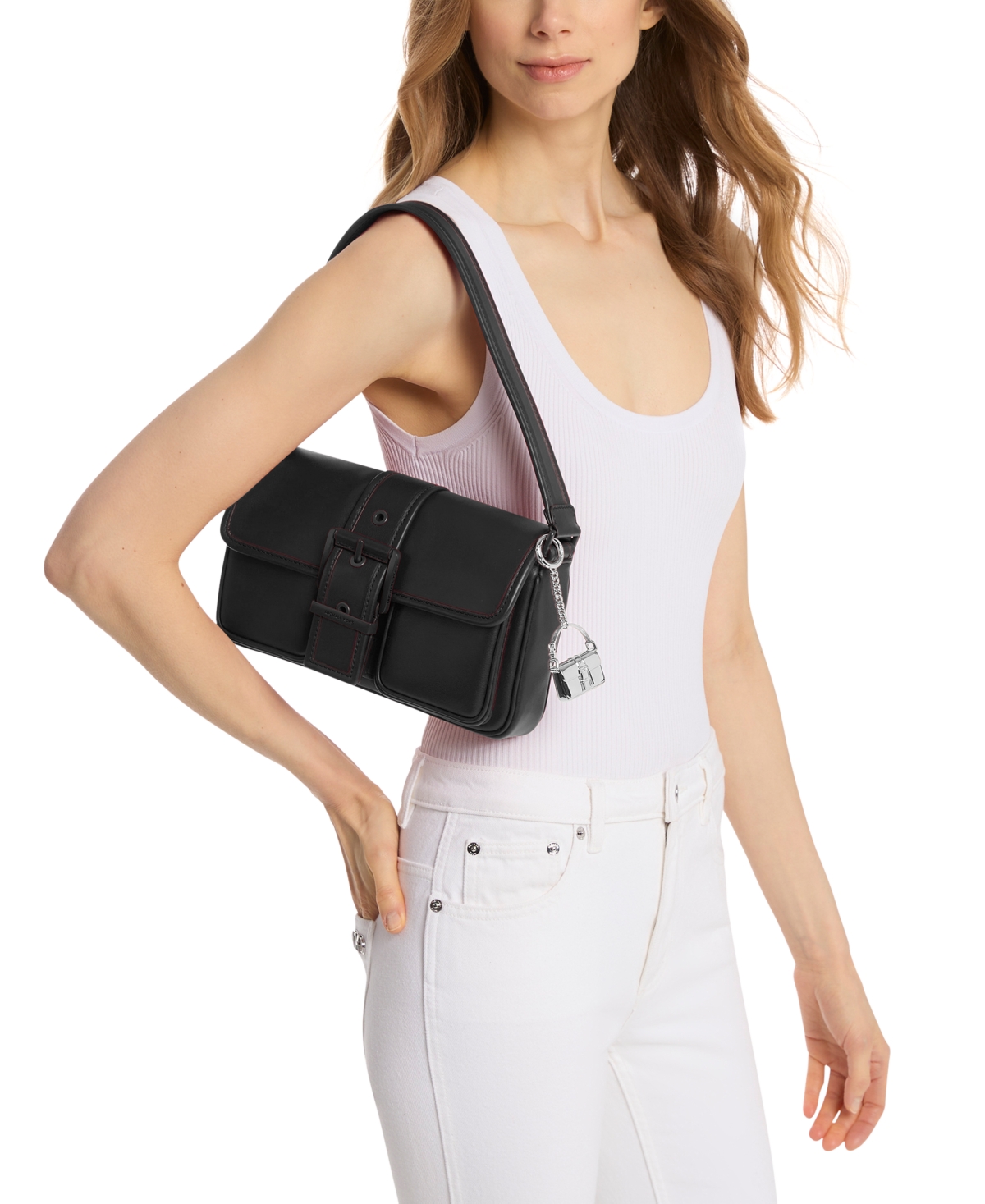 Michael Kors Michael  Colby Medium Leather Shoulder Bag