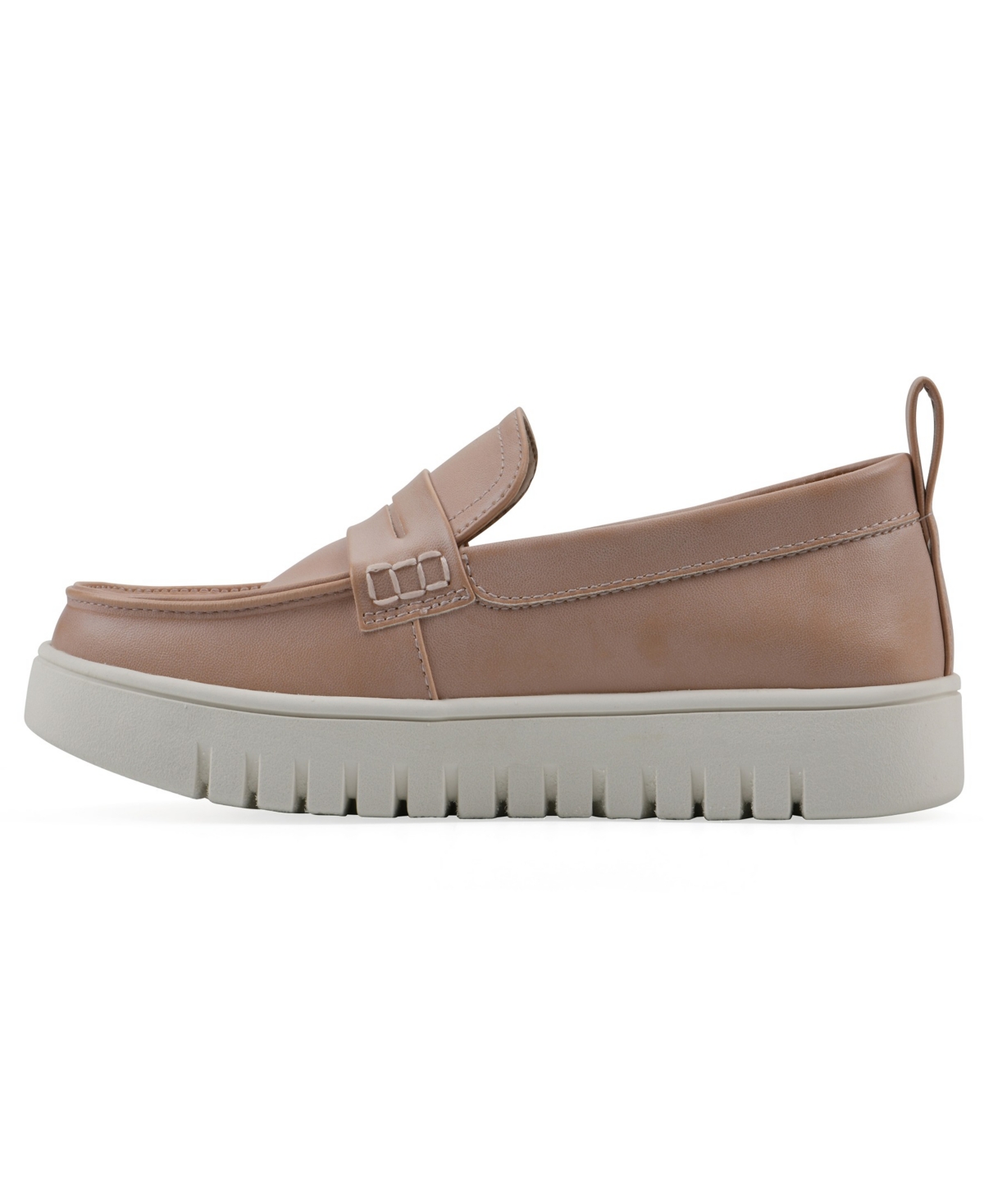 White Mountain Women's Nonna Round Toe Penny Loafers