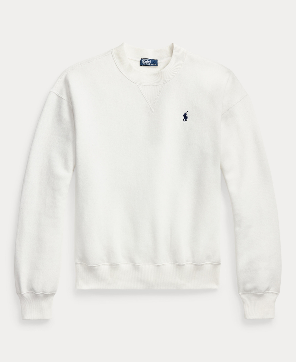 Polo Ralph Lauren Long Sleeve Cotton Jersey T-shirt In White