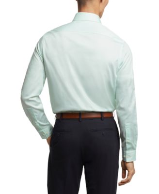 Men's Regular Fit Comfort Stretch Dress Shirt