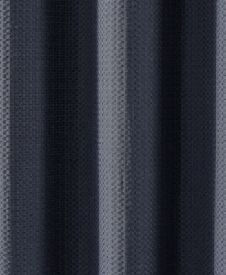 Modern Waffle Shower Curtain, 72" x 72"