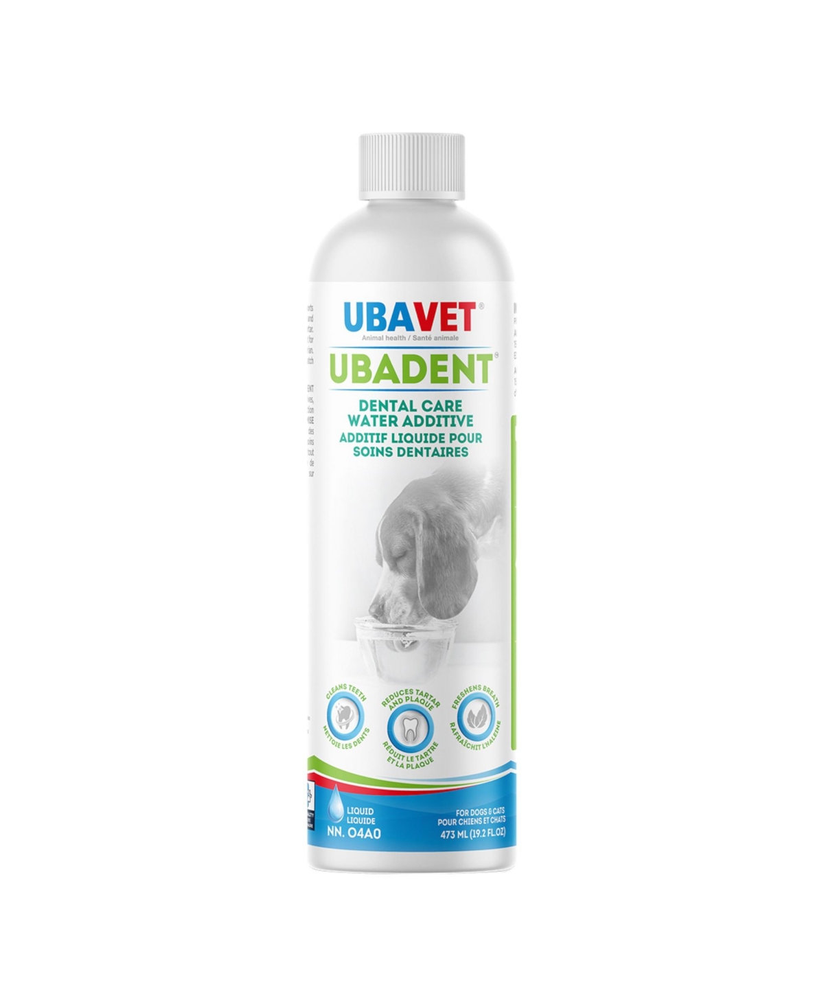 Ubadent Dental Water Additive for Dogs & Cats &#x2013; (16 fl oz / 473ml)