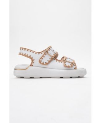 Douro Braided Rope Strap Leather Sandal (Women)