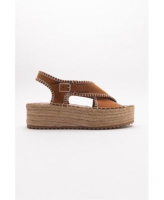 Bellezza Leather Platform Sandals