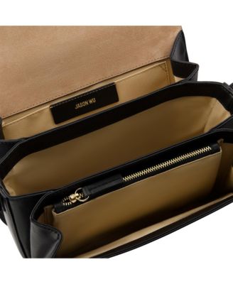 Black Shoulder Bag, Grape