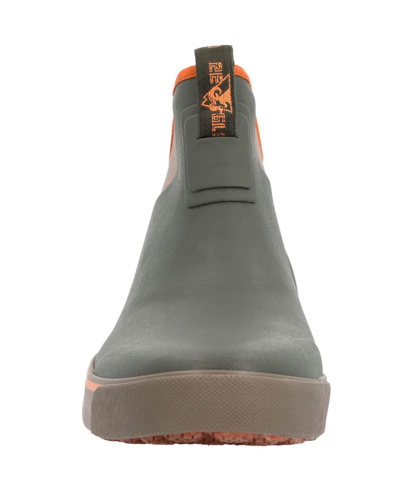 Мужские ботинки ROCKY Dry-Strike Waterproof Green and Orange Deck Boot, цвет: Оливковый каменный — фото 2