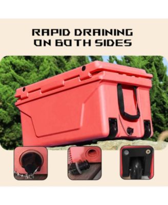 Streamdale Portable 65QT Insulated Cooler Box