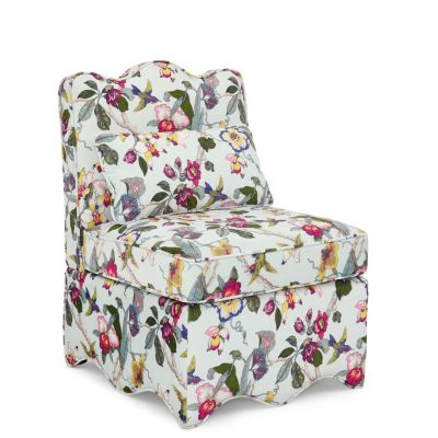 Flannel Single Dining Chair with Soft Cushioning, Pillow Cushion