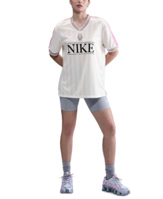 Nike - Women's Logo V-Neck Short-Sleeve Jersey Top