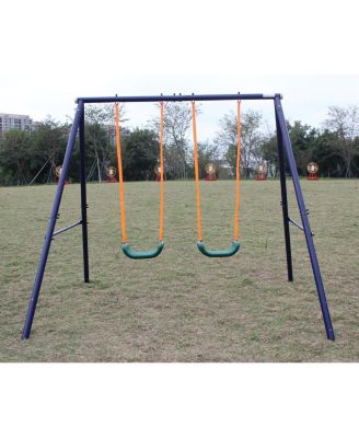 Two  Station Swing Set for Children
