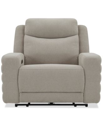 Kristyan Fabric Power Recliner with Power Headrest with Zero Wall & Heat Massage, Exclusively at Macy's