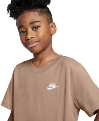  Boys' and Girls' 6-20 Sportswear Embroidered Logo Graphic T-Shirt