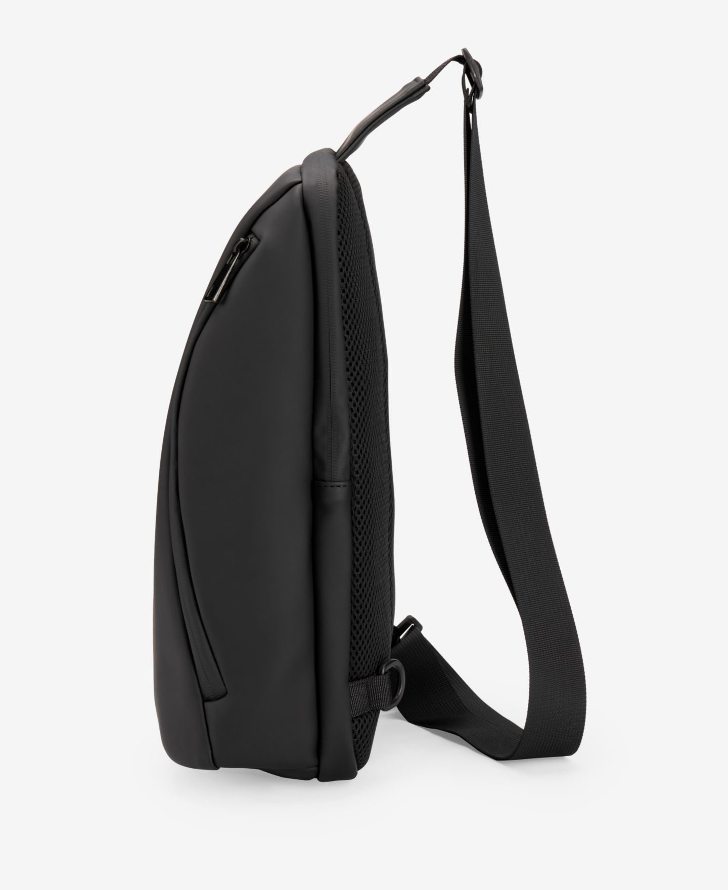 Мужская сумка XRAY PU Leather Crossbody Shoulder Sling, цвет: Чёрный — фото 6