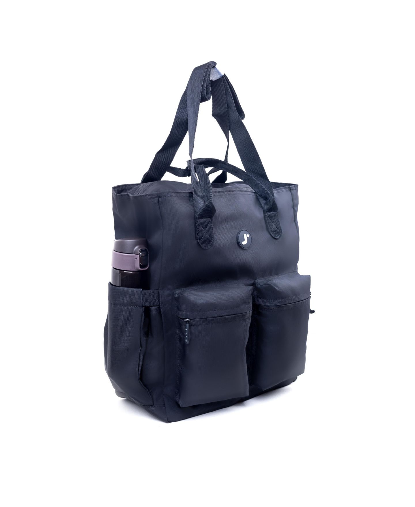 Сумка J World Unisex Timo Casual Laptop Tote, цвет: Чёрный — фото 3