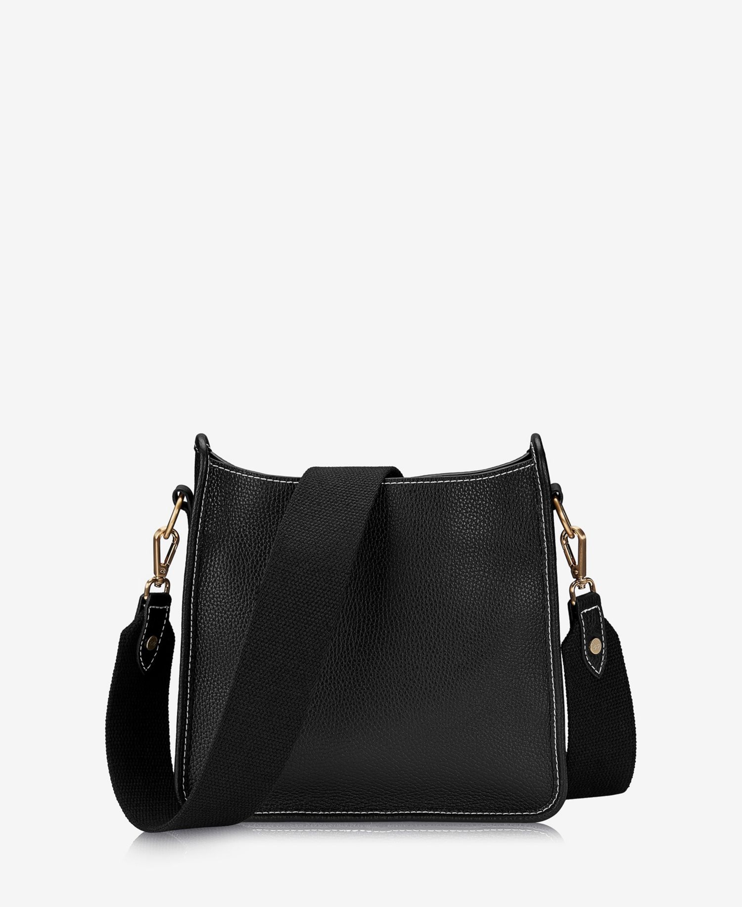 Elle Pebble Leather Crossbody Bag