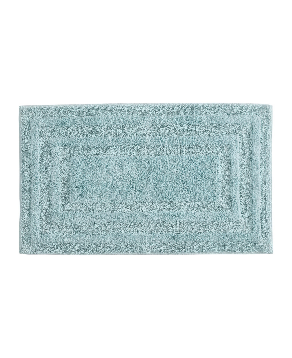 Eddie Bauer Logan Cotton Tufted Bath Rug, 24" X 40" In Blue