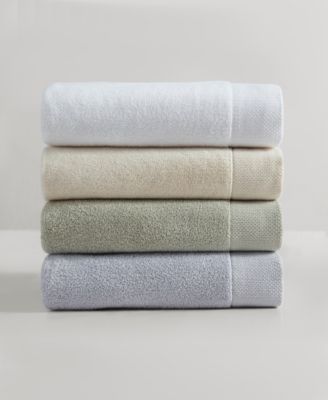 Entwine Solid Cotton Terry 6-Pc. Towel Set, 58" x 30"