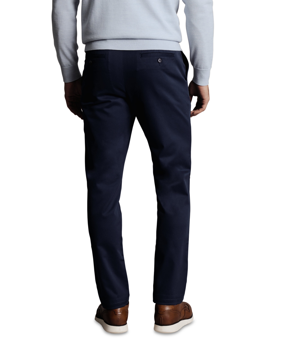 Charles Tyrwhitt Ultimate Non-iron Chinos In Blue