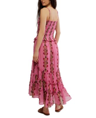 Women's Alejandra Sleeveless Smocked Midi