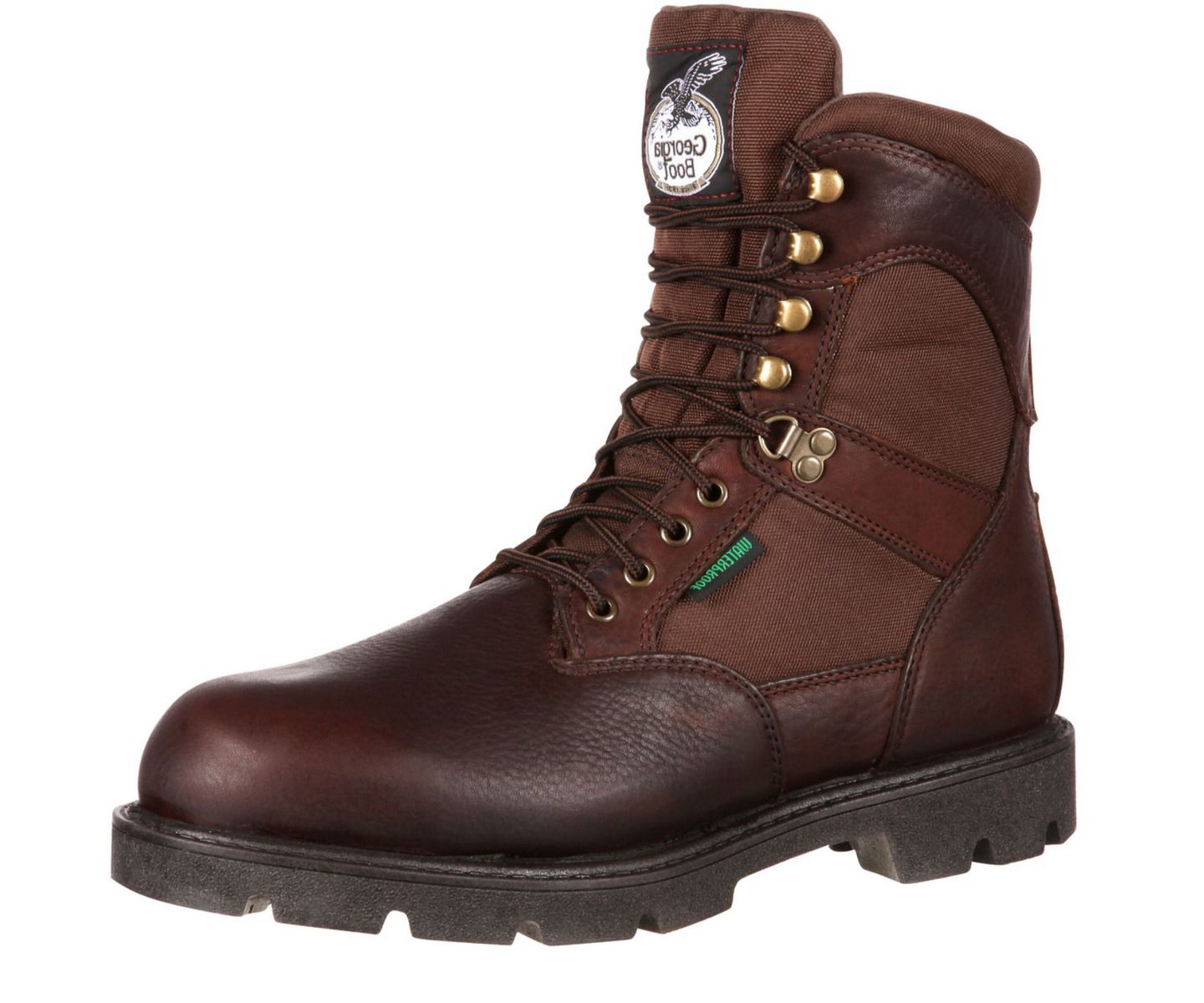 Мужские ботинки GEORGIA BOOT Homeland Waterproof 600G Insulated Work Boot, цвет: Коричневый — фото 7