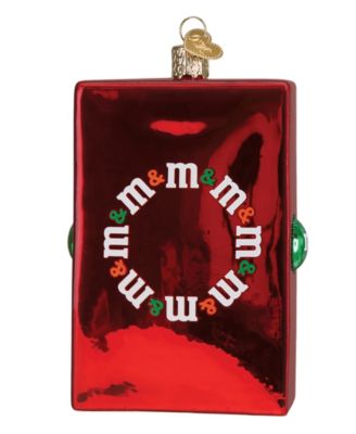 4.75" Mars Wrigley Candies M&M's Vending Machine Ornament