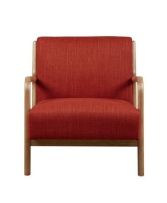 28" Novak Spice Fabric Lounge Chair