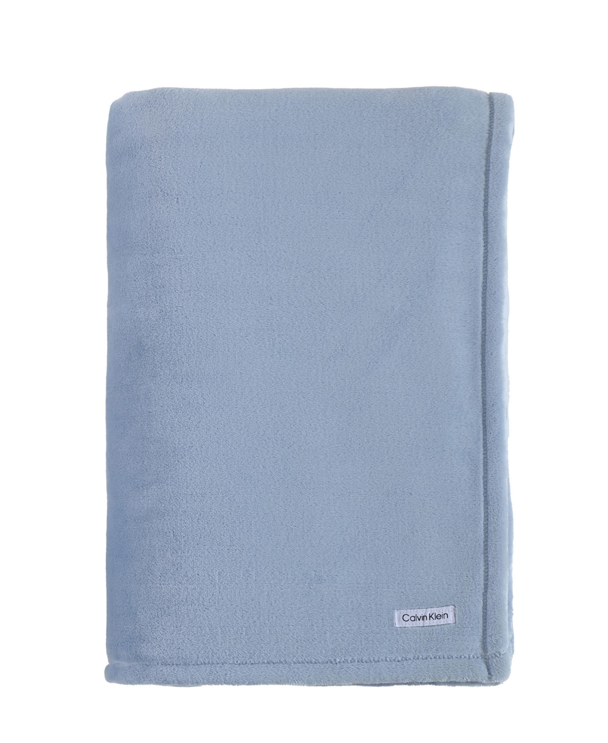 Calvin Klein Core Plush Solid Blanket, King In Blue
