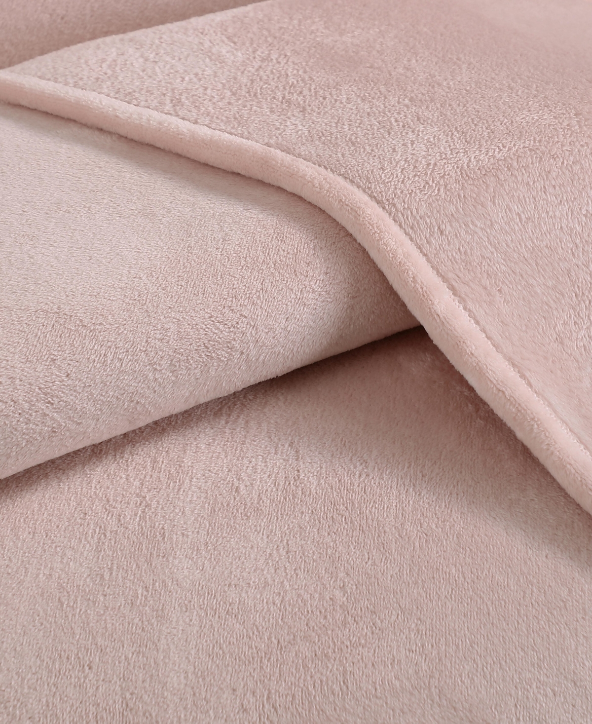 Calvin Klein Core Plush Solid Blanket, King In Pink