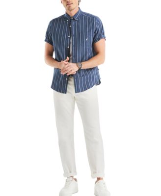 Men's Stripe Oxford Shirt