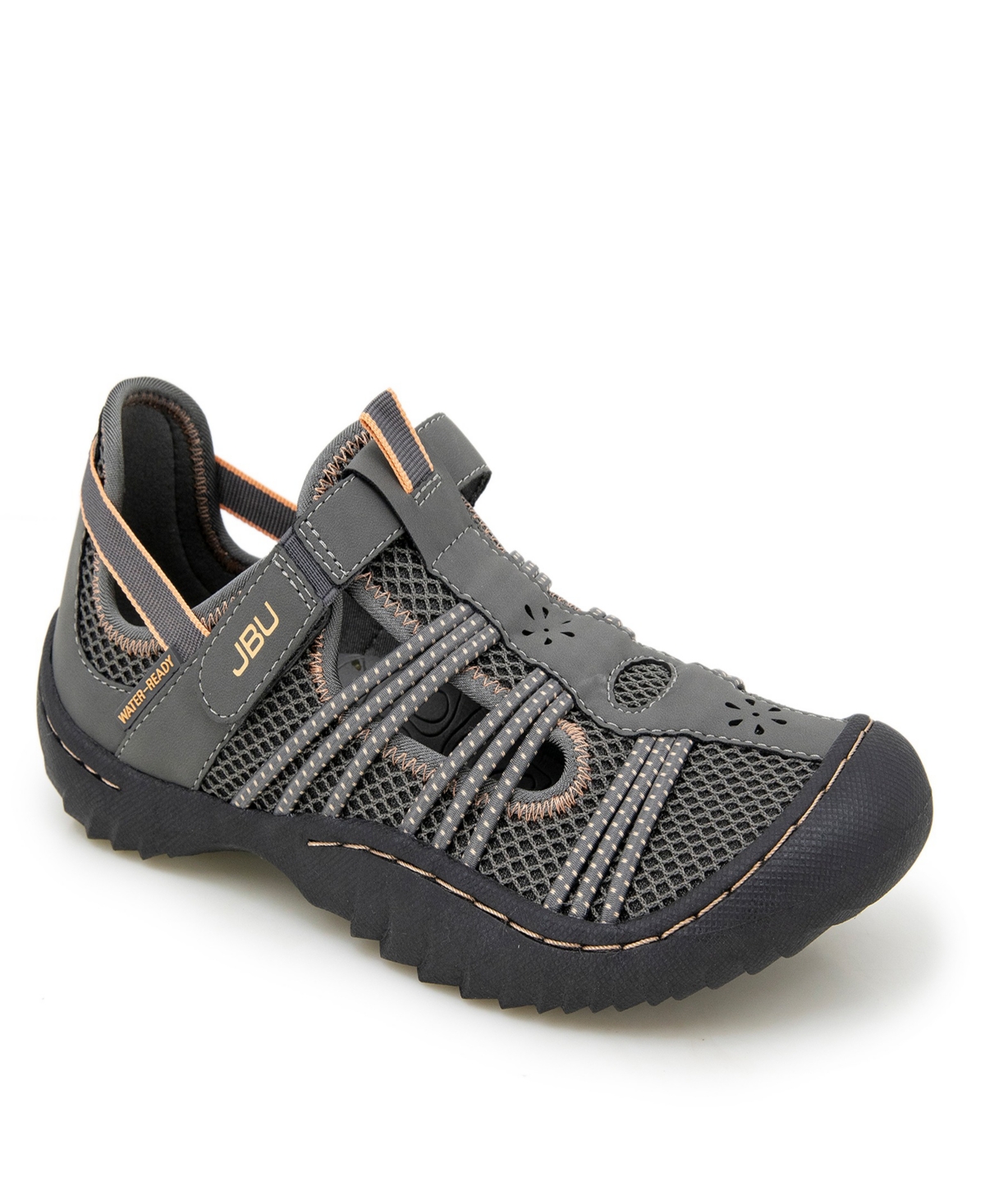 Women's Josie Water Ready Round Toe Shoes - Charcoal, Pale Salmon
