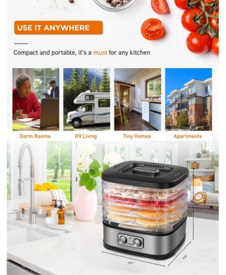 5-Tray Adjustable Height Food Dehydrator