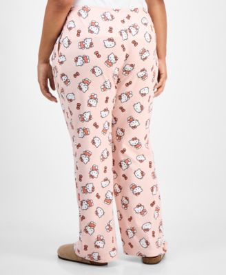 Trendy Plus Hello Kitty Graphic Drawstring Pants