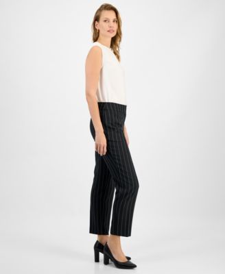 Women's Stretch Crepe Slim Leg Pant, Regular & Petite Sizes 