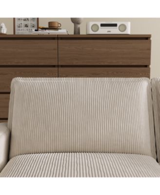 Streamdale Beige Modular Sectional Sofa with Pillows for Living Room and Bedroom