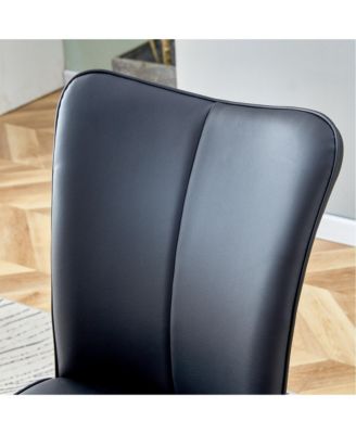 Modern Marble Dining Set - 4 Chairs with PU Upholstery