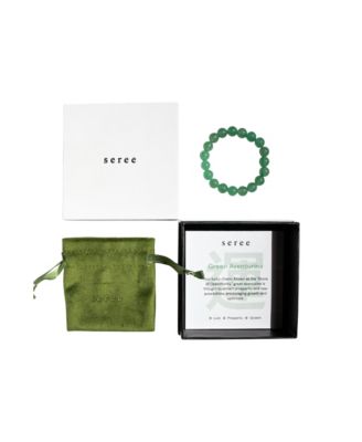 Manifest Collection | Luck — Green Crystal Beaded Bracelet