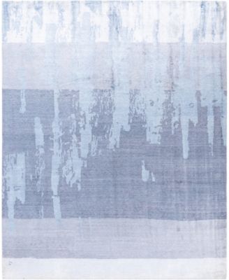 ADORN HAND WOVEN RUGS - Indo Modern M6588 8'1"x9'10" Area Rug