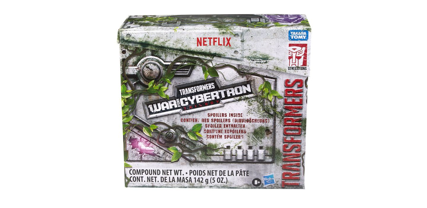 Детские фигурки Transformers Megatron and Paleotrex Spoiler Pack Leader Class Netflix Edition 2-Piece Action Figure Set, Ages 8+ — фото 3