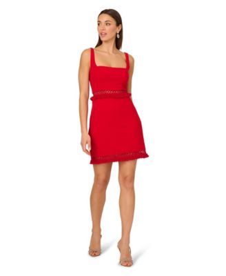 Adrianna - Women's Square-Neck Sheath Dress