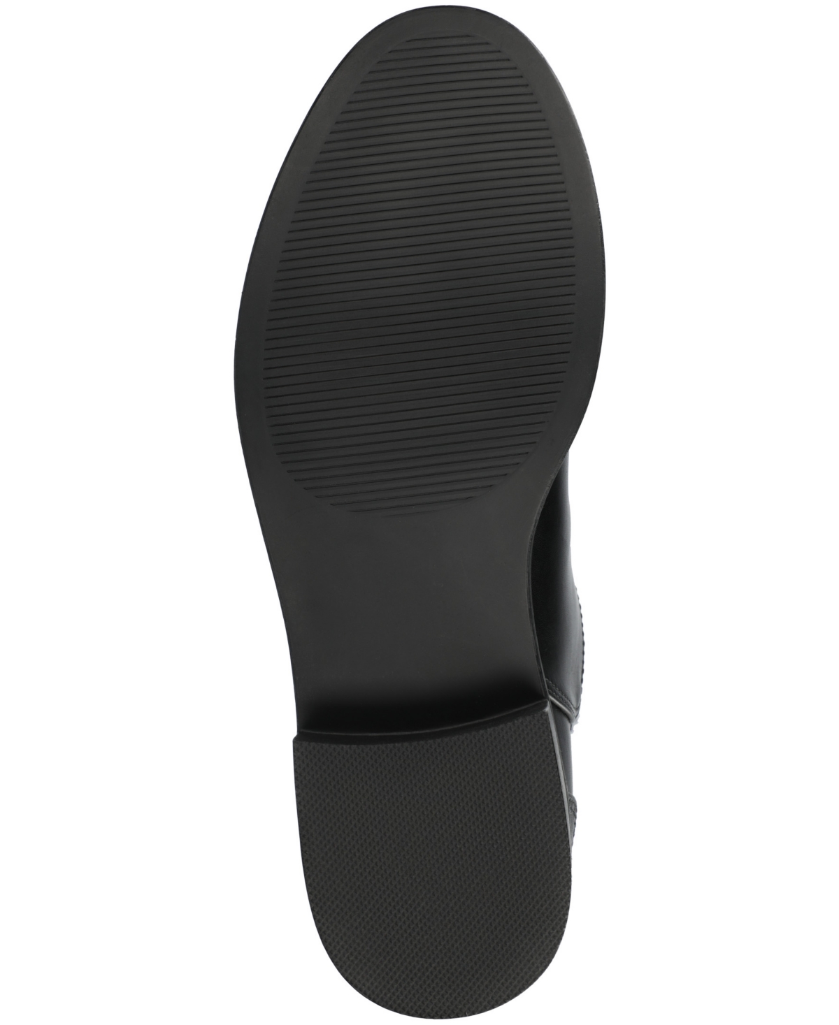 Journee Collection Women's Gema Round Toe Riding Boots In Black