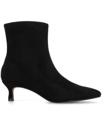 Women's Arely Kitten Heel Pointed Toe Dress Booties