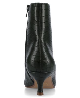 Women's Arely Kitten Heel Pointed Toe Dress Booties